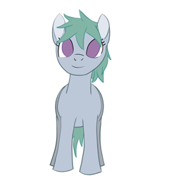 Size: 2000x2000 | Tagged: safe, artist:snowymare, oc, oc only, earth pony, pony, female, mare, simple background, smiling, solo, white background