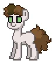 Size: 188x220 | Tagged: safe, oc, oc only, oc:keke, pony, pony town, blank flank, simple background, solo, transparent background