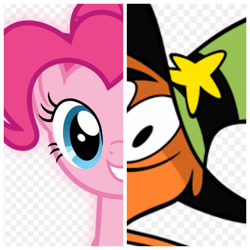 Size: 894x894 | Tagged: safe, editor:lovetime17, pinkie pie, g4, crossover, wander (wander over yonder), wander over yonder