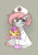 Size: 2039x2894 | Tagged: safe, artist:marsel1nushka, li'l cheese, nurse redheart, earth pony, pony, g4, baby, baby pony, colt, duo, female, foal, male, mare, newborn, smiling, swaddled baby, tired, unshorn fetlocks