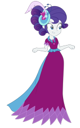 Size: 2000x3197 | Tagged: safe, artist:cartoonmasterv3, artist:nie-martw-sie-o-mnie, rarity, human, equestria girls, g4, make new friends but keep discord, my little pony: friendship is magic, clothes, dress, female, gala dress, long dress, long skirt, simple background, skirt, solo, transparent background