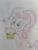 Size: 4284x5712 | Tagged: safe, artist:monkchoo24, pinkie pie, earth pony, pony, g4, blush scribble, blushing, burger, cheeseburger, cute, diapinkes, drawing, eating, female, food, hamburger, heart, meat, ponies eating meat, solo, that pony sure does love burgers, traditional art