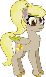 Size: 738x1232 | Tagged: safe, artist:prixy05, derpy hooves, pegasus, pony, series:magic forest, g4, female, mare, simple background, solo, transparent background, vector