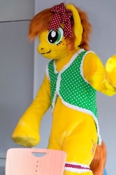 Size: 426x640 | Tagged: safe, artist:atalonthedeer, oc, oc only, oc:canni soda, human, galacon, 2012, clothes, fursuit, indoors, irl, irl human, photo, ponysuit, solo