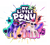 Size: 7019x6326 | Tagged: safe, izzy moonbow, pipp petals, zipp storm, pegasus, pony, unicorn, g5, my little pony: make your mark, official, colored, female, g5 brand assets, horn, mare, my little pony logo, royal sisters (g5), siblings, simple background, sisters, transparent background, trio, trio female