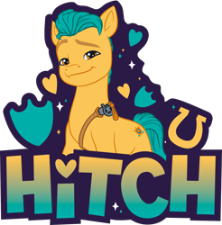 Size: 1770x1798 | Tagged: safe, hitch trailblazer, earth pony, pony, g5, my little pony: make your mark, official, .ai available, colored, g5 brand assets, male, simple background, solo, stallion, transparent background, vector