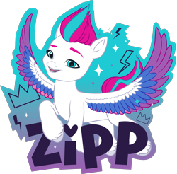 Size: 3071x3025 | Tagged: safe, zipp storm, pegasus, pony, g5, my little pony: make your mark, official, .ai available, abstract background, colored, concave belly, female, g5 brand assets, mare, simple background, slender, solo, thin, transparent background, vector