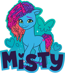 Size: 1607x1806 | Tagged: safe, misty brightdawn, pony, unicorn, g5, my little pony: make your mark, official, .ai available, abstract background, colored, cute, female, g5 brand assets, horn, mare, mistybetes, rebirth misty, simple background, solo, transparent background, vector