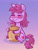 Size: 1650x2200 | Tagged: safe, artist:kazunekomori, berry punch, berryshine, earth pony, pony, g4, barrel, blushing, crazy straw, drunk, female, gradient background, mare, smiling, solo, underhoof