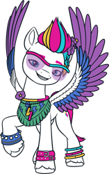 Size: 2437x3874 | Tagged: safe, zipp storm, pegasus, pony, bridlewoodstock (make your mark), g5, my little pony: make your mark, my little pony: make your mark chapter 4, official, .ai available, bridlewoodstock, colored, female, flat colors, g5 brand assets, mare, simple background, solo, transparent background, vector