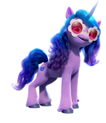 Size: 1904x2199 | Tagged: safe, izzy moonbow, pony, unicorn, g5, my little pony: make your mark, official, 3d, female, g5 brand assets, horn, mare, simple background, solo, transparent background