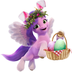 Size: 1789x1783 | Tagged: safe, pipp petals, pegasus, pony, g5, my little pony: make your mark, official, 3d, female, g5 brand assets, mare, simple background, solo, transparent background