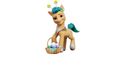 Size: 5158x2328 | Tagged: safe, hitch trailblazer, earth pony, pony, g5, my little pony: make your mark, official, 3d, g5 brand assets, male, simple background, solo, stallion, transparent background