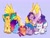 Size: 2164x1648 | Tagged: safe, artist:catmint, artist:catmintyt, hitch trailblazer, izzy moonbow, misty brightdawn, pipp petals, sparky sparkeroni, sunny starscout, zipp storm, alicorn, earth pony, pegasus, unicorn, g5, artificial horn, artificial wings, augmented, coat markings, colored wings, flying, furrowed brow, gradient hooves, group, horn, imminent winghug, large wings, lying down, magic, magic horn, magic wings, mane five, mane seven (g5), mane six (g5), mane stripe sunny, multicolored wings, pale belly, partially open wings, prone, race swap, rebirth misty, smiling, socks (coat markings), spread wings, sunnycorn, two toned wings, unshorn fetlocks, wings