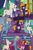 Size: 1920x2948 | Tagged: safe, artist:alexdti, oc, oc only, oc:brainstorm (alexdti), oc:purple creativity, oc:star logic, pegasus, pony, unicorn, comic:quest for friendship retold, bag, horn, indoors, male, saddle bag, stallion