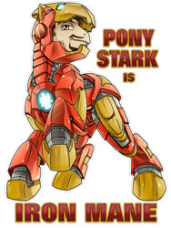 Size: 2121x2828 | Tagged: safe, artist:amelie-ami-chan, earth pony, pony, g3, 2013, armor, beard, facial hair, iron man, male, marvel, marvel comics, moustache, ponified, raised hoof, simple background, solo, stallion, tony stark, transparent background