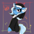 Size: 2000x2000 | Tagged: safe, artist:jubyskylines, trixie, pony, unicorn, g4, bipedal, cheek fluff, clothes, cross, devil horns, devil tail, ear fluff, female, halloween, hat, holiday, horn, horns, jack-o-lantern, lidded eyes, looking at you, mare, nun, pumpkin, smiling, solo, sparkles, tail, witch hat