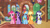 Size: 1920x1080 | Tagged: safe, screencap, applejack, pinkie pie, rainbow dash, rarity, twilight sparkle, earth pony, pegasus, pony, unicorn, g4, keep calm and flutter on, my little pony: friendship is magic, season 3, 16:9, applejack is not amused, applejack's hat, big crown thingy, cowboy hat, element of generosity, element of honesty, element of laughter, element of loyalty, element of magic, fluttershy's cottage, fluttershy's cottage (interior), frown, group, hat, horn, indoors, jewelry, pinkie pie is not amused, quintet, rainbow dash is not amused, rarity is not amused, regalia, twilight sparkle is not amused, unamused, unicorn twilight