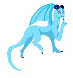 Size: 1013x1080 | Tagged: safe, artist:visserex52, oc, dragon, ice dragon, silverthaw, simple background, solo, transparent background