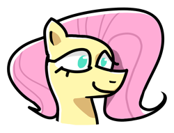 Size: 1242x951 | Tagged: safe, artist:endorsed_dr, fluttershy, pony, g4, simple background, solo, white background