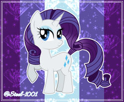 Size: 1700x1400 | Tagged: safe, artist:steel-1001, rarity, pony, unicorn, g4, female, horn, mare, solo