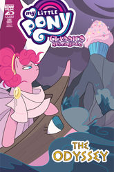 Size: 2063x3131 | Tagged: safe, artist:jenna ayoub, idw, official comic, pony, g4, my little pony classics reimagined: the odyssey, official, comic cover, cover, cover art, high res, my little pony logo, solo