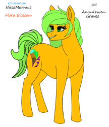 Size: 935x1080 | Tagged: safe, oc, oc only, earth pony, simple background, solo, white background