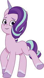 Size: 634x1103 | Tagged: safe, artist:prixy05, starlight glimmer, pony, unicorn, g4, g5, my little pony: tell your tale, female, g4 to g5, generation leap, horn, mare, simple background, solo, transparent background, vector