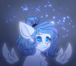 Size: 836x725 | Tagged: safe, artist:reminati_27, oc, oc only, pegasus, pony, chest fluff, female, floating wings, mare, solo, spread wings, wings