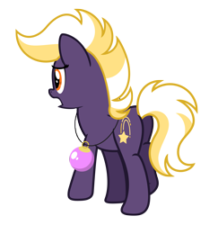 Size: 6567x6750 | Tagged: safe, artist:estories, oc, oc:wildheart, earth pony, pony, absurd resolution, christmas ball, female, mare, simple background, solo, transparent background, vector