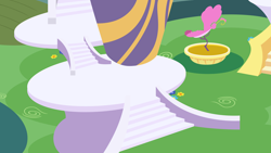 Size: 6000x3375 | Tagged: safe, artist:estories, g4, absurd resolution, canterlot, no pony, tree, twilight's canterlot home, vector