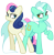 Size: 888x900 | Tagged: safe, alternate version, artist:kindakismet, bon bon, lyra heartstrings, sweetie drops, earth pony, pony, unicorn, g4, duo, duo female, female, heart, horn, lesbian, mare, ship:lyrabon, shipping, simple background, smiling, transparent background