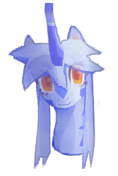 Size: 2024x3008 | Tagged: safe, artist:nmoonly, oc, oc only, oc:cyllene, kirin, bust, kirin oc, portrait, simple background, transparent background