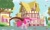 Size: 1250x750 | Tagged: safe, pinkie pie, earth pony, pony, g4, collect cupcakes lick ponies, cupcake, female, flash game, food, mare, outdoors, ponyville, solo, youtube link