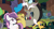 Size: 4260x2264 | Tagged: safe, artist:blackcherry, discord, oc, oc:sweetieck dreams, draconequus, pony, unicorn, g4, cute, duo, eyelashes, female, filly, foal, forest, horn, mare, nature, not sweetie belle, orange eyes, outdoors, tail, tree, two toned mane, two toned tail, unicorn horn