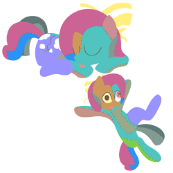 Size: 1500x1500 | Tagged: source needed, safe, oc, oc:silly stuffing, earth pony, pony, cute, doll, female, filly, foal, simple background, solo, toy, transparent background