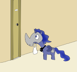 Size: 681x634 | Tagged: safe, princess luna, mlp fim's fourteenth anniversary, g4, colored, halloween, holiday, nightmare night, solo