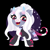 Size: 1920x1920 | Tagged: safe, artist:kabuvee, oc, earth pony, pony, chibi, clothes, female, horns, mare, solo