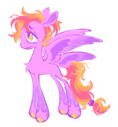 Size: 1304x1410 | Tagged: safe, artist:peaceandlove26, oc, oc only, oc:dreamweaver, pegasus, pony, seraph, g4, 2021, bags under eyes, chest fluff, colored eyebrows, colored eyelashes, colored hooves, colored pinnae, colored wings, colored wingtips, eyeshadow, four wings, frown, gold hooves, gradient legs, hooves, leg markings, long legs, magical lesbian spawn, makeup, male, male oc, missing cutie mark, multiple wings, offspring, old art, parent:princess luna, parent:twilight sparkle, parents:twiluna, pegasus oc, pink coat, ponytail, profile, purple eyelashes, purple eyeshadow, purple wingtips, shiny mane, shiny tail, short mane, simple background, solo, spread wings, stallion, stallion oc, tail, tail tie, thin legs, three toned mane, three toned tail, three toned wings, tied mane, tied tail, wavy mouth, white background, wings, yellow eyes, yellow hooves