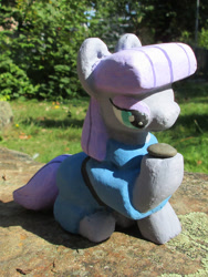 Size: 1272x1696 | Tagged: safe, alternate version, artist:malte279, part of a set, boulder (g4), maud pie, earth pony, pony, g4, concrete, craft, female, irl, mare, outdoors, photo, sculpture, solo, ytong