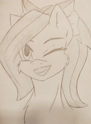 Size: 2928x4000 | Tagged: safe, artist:yumir, pony, bust, portrait, traditional art