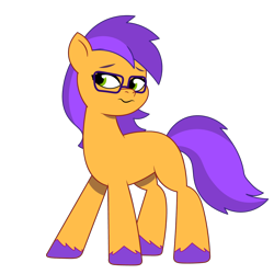 Size: 1200x1200 | Tagged: safe, artist:prixy05, oc, oc only, oc:polygon jitter, earth pony, pony, g5, my little pony: tell your tale, female, glasses, mare, simple background, solo, transparent background, vector