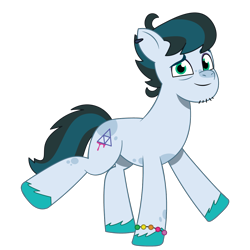 Size: 1200x1200 | Tagged: safe, artist:prixy05, oc, oc only, oc:drowsy geode, earth pony, pony, g5, my little pony: tell your tale, nonbinary, simple background, solo, transparent background, vector