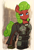 Size: 1952x2912 | Tagged: safe, artist:witchtaunter, earth pony, pony, armor, clothes, commission, ear fluff, fallout, female, lidded eyes, mare, solo, unamused