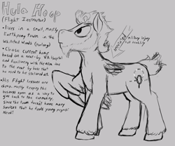 Size: 653x542 | Tagged: safe, artist:thebathwaterhero, oc, oc:hula hoop, pony, male, solo, stallion