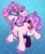 Size: 1731x2048 | Tagged: safe, artist:yumkandie, sweetie belle, pony, unicorn, g4, cheek fluff, chest fluff, cute, ear fluff, eyebrows, eyebrows visible through hair, female, filly, foal, green tongue, horn, leg fluff, open mouth, open smile, smiling, solo, tail, the cmc's cutie marks, unshorn fetlocks