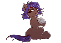 Size: 4961x3508 | Tagged: safe, artist:chaosangeldesu, oc, oc only, earth pony, pony, cute, simple background, sitting, sketch, solo, transparent background