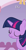 Size: 493x938 | Tagged: safe, edit, edited screencap, editor:marefieber, screencap, twilight sparkle, pony, unicorn, g4, my little pony: friendship is magic, season 1, suited for success, carousel boutique, cropped, eyes closed, female, german text, horn, implied death, indoors, mare, solo, text, unicorn twilight