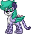 Size: 45x49 | Tagged: safe, seashell (g5), aq bars, pony town, series:stochastia, g5, bow, picture for breezies, simple background, solo, species swap, transparent background