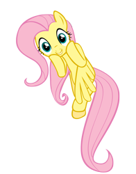 Size: 2000x2550 | Tagged: safe, artist:ryokohaze, fluttershy, pegasus, pony, g4, cute, female, high res, mare, shyabetes, simple background, solo, transparent background, vector